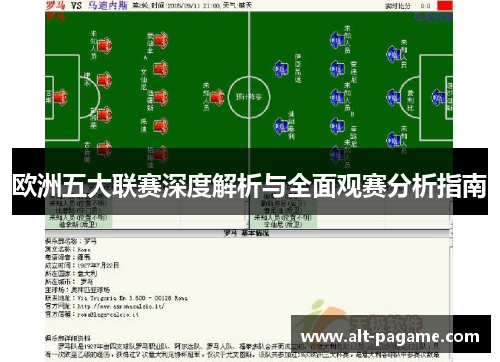 欧洲五大联赛深度解析与全面观赛分析指南 欧洲五大联赛深度解析与全面观赛分析指南